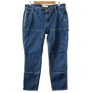 Carhartt Straight Fit Straight Leg Rugged Flex Double-Front Denim Dungarees
